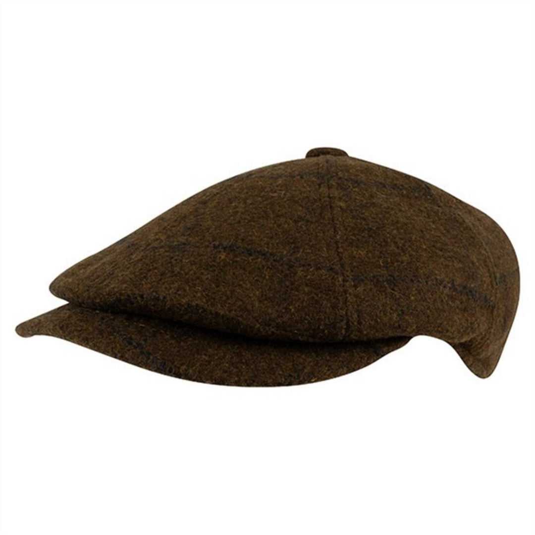 Jack Pyke Newsboy Cap Brown Tweed