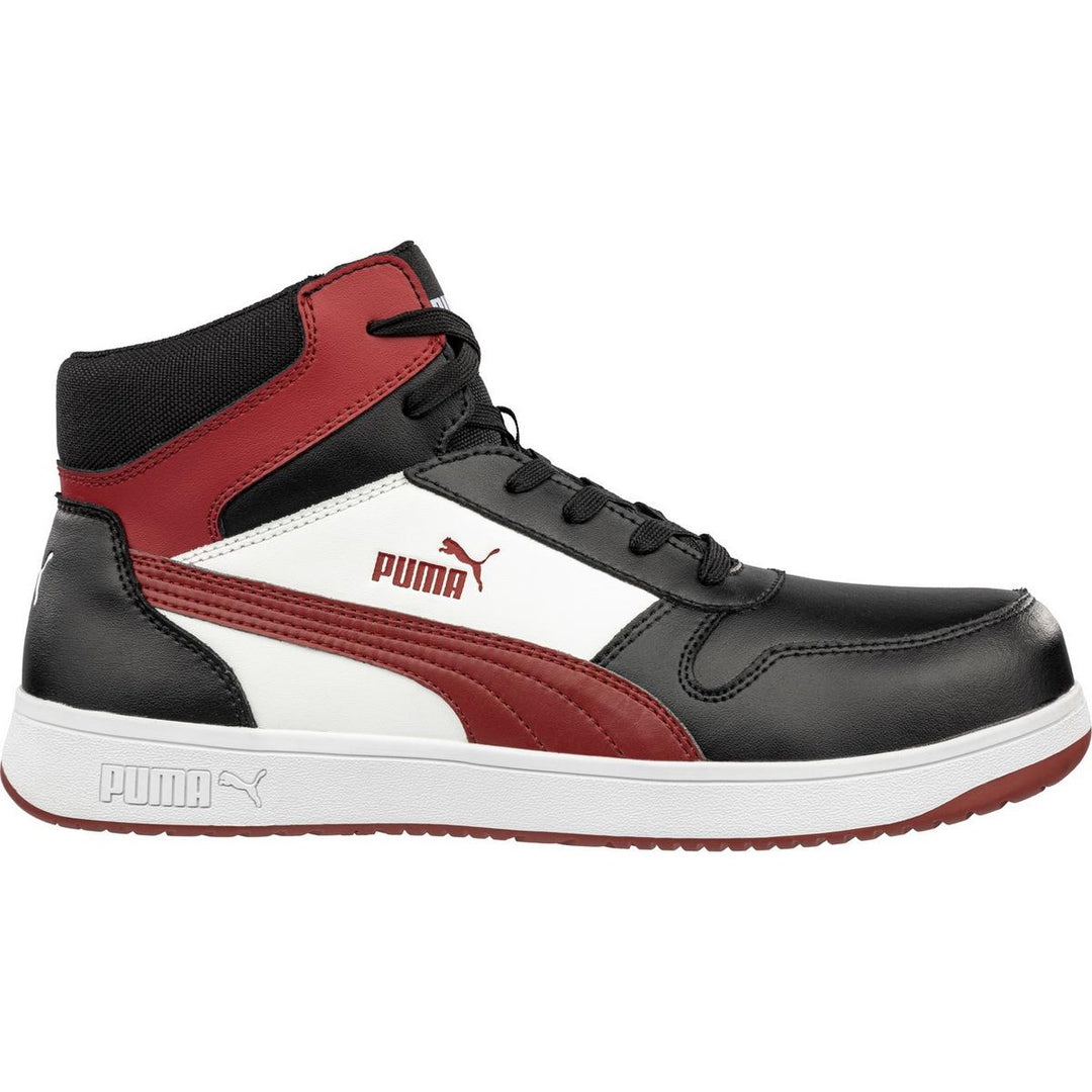 Puma Safety Frontcourt Safety Shoes Black/Red