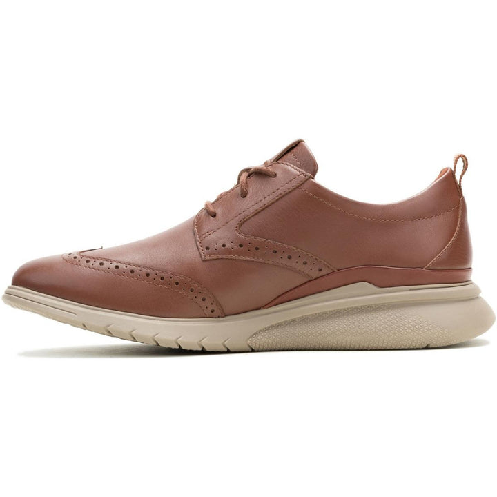 Hush Puppies Advance Wingtip Shoe Cappucino