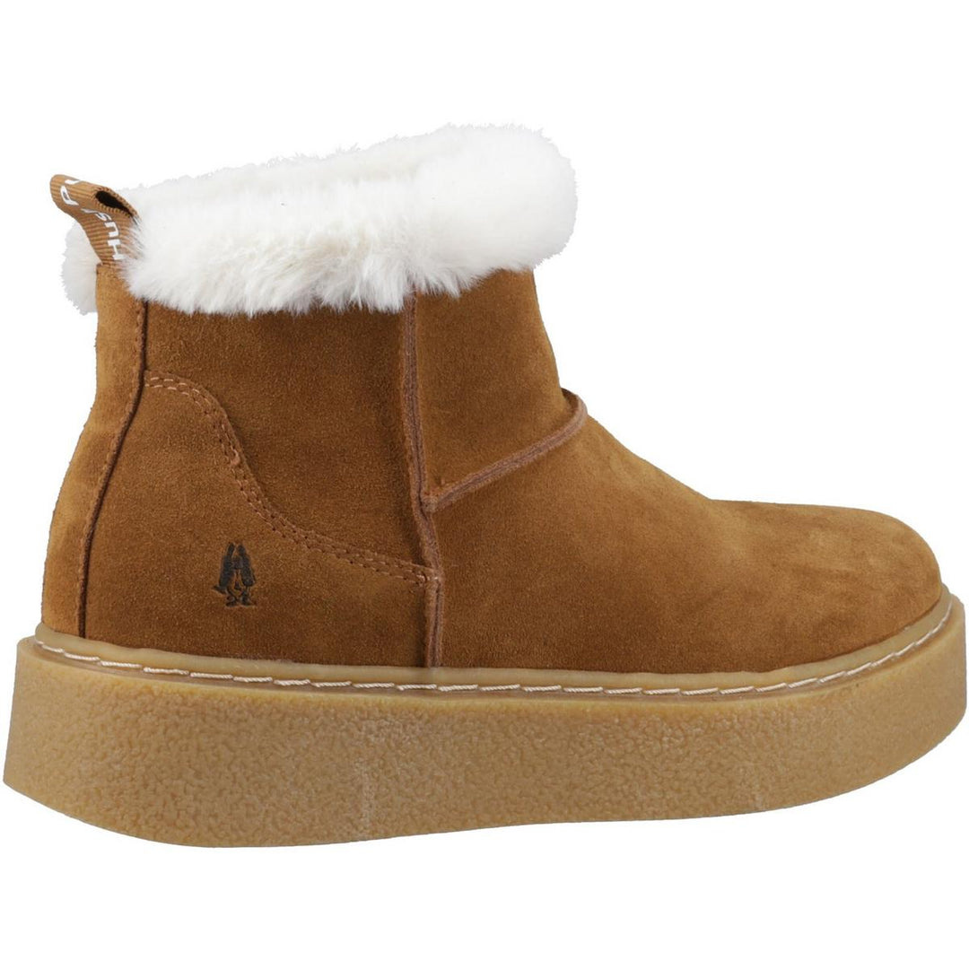 Hush Puppies Becca Ankle Boots Tan