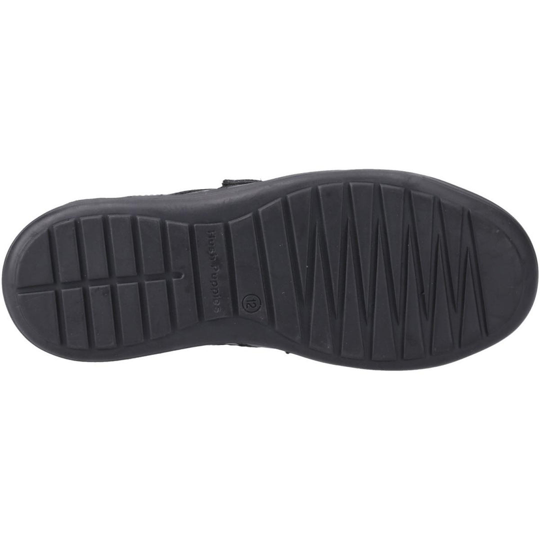 Hush Puppies Sully Touch Fastening Snr Black