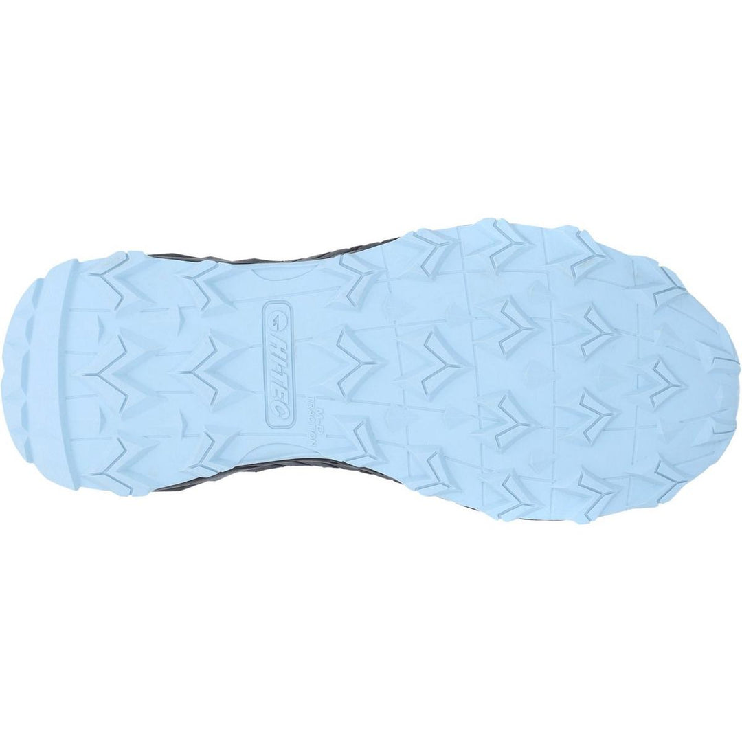 Hi-Tec Fuse Trek Mid Hiking Boots Black/Blue Fog