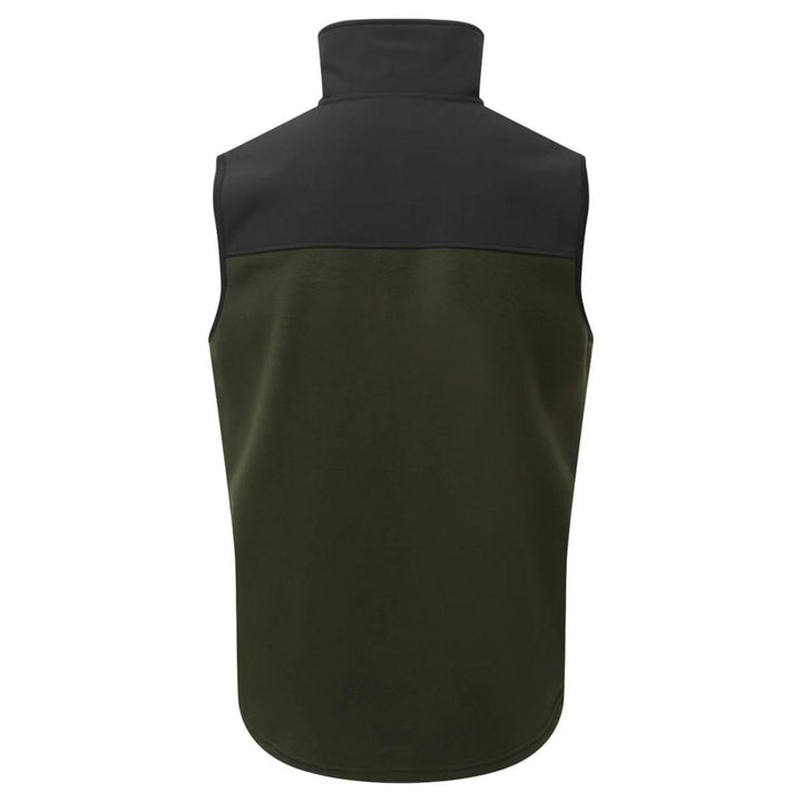 Ridgeline Mens Hybrid Vest Deep Forest/Black