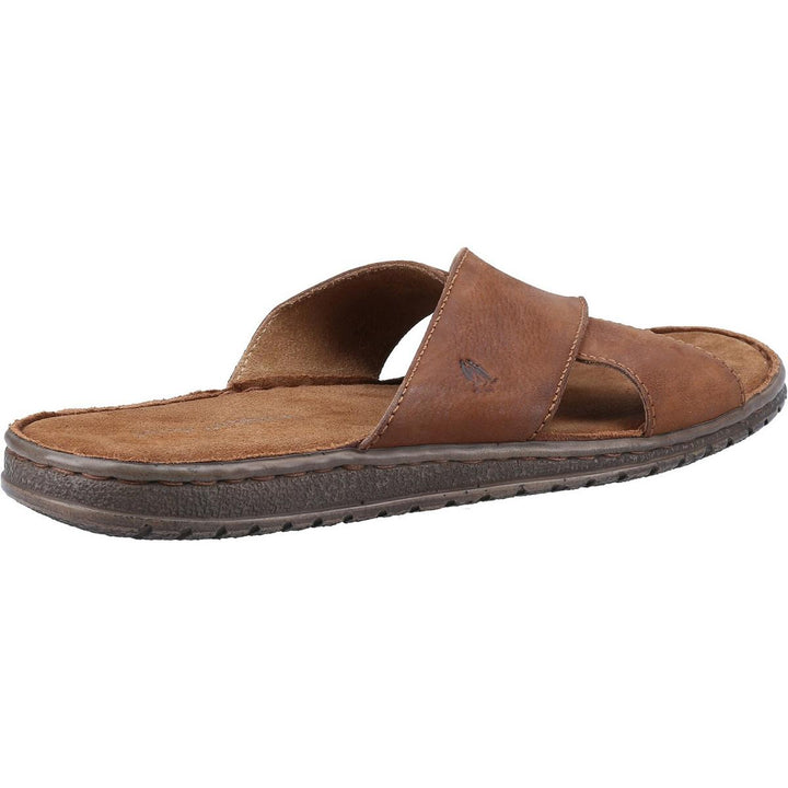 Hush Puppies Nile Cross Over Sandal Brown