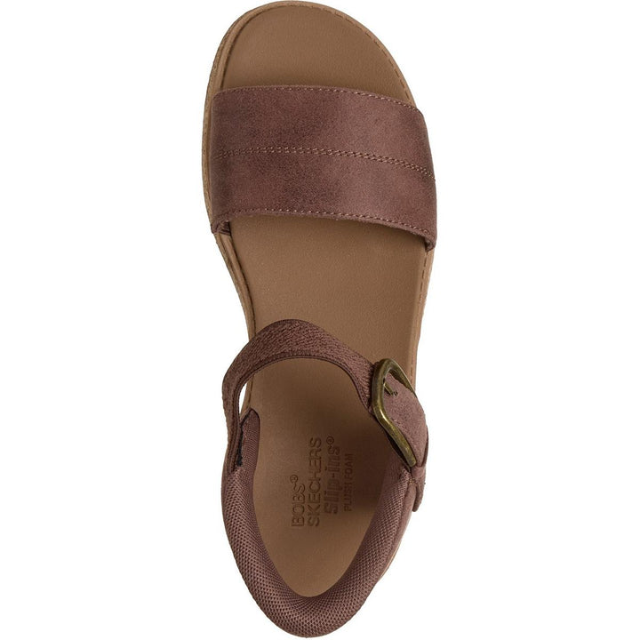 Skechers Bobs Sun Vibe Be Corky Sandal Chocolate