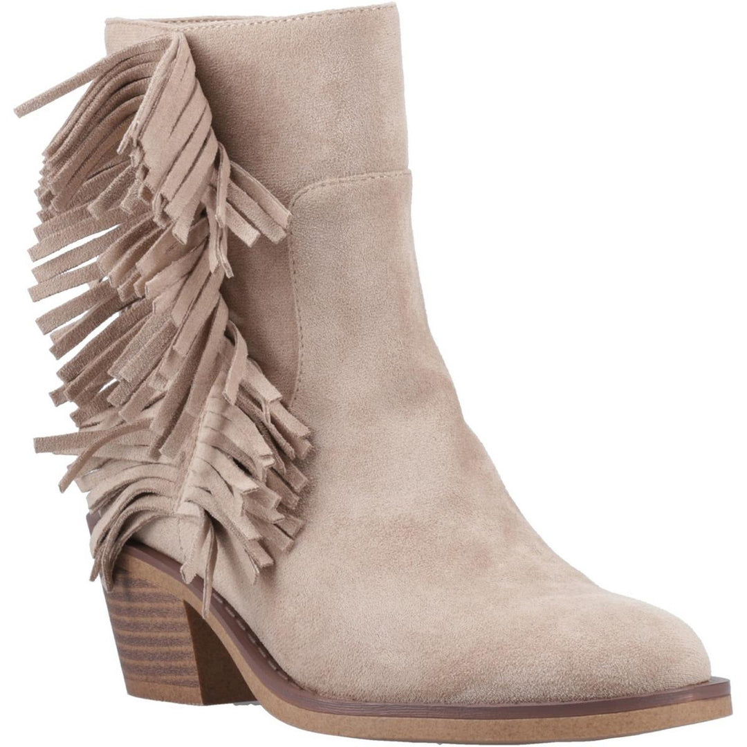 Rocket Dog Yankee Tassel Cowboy Boots Taupe