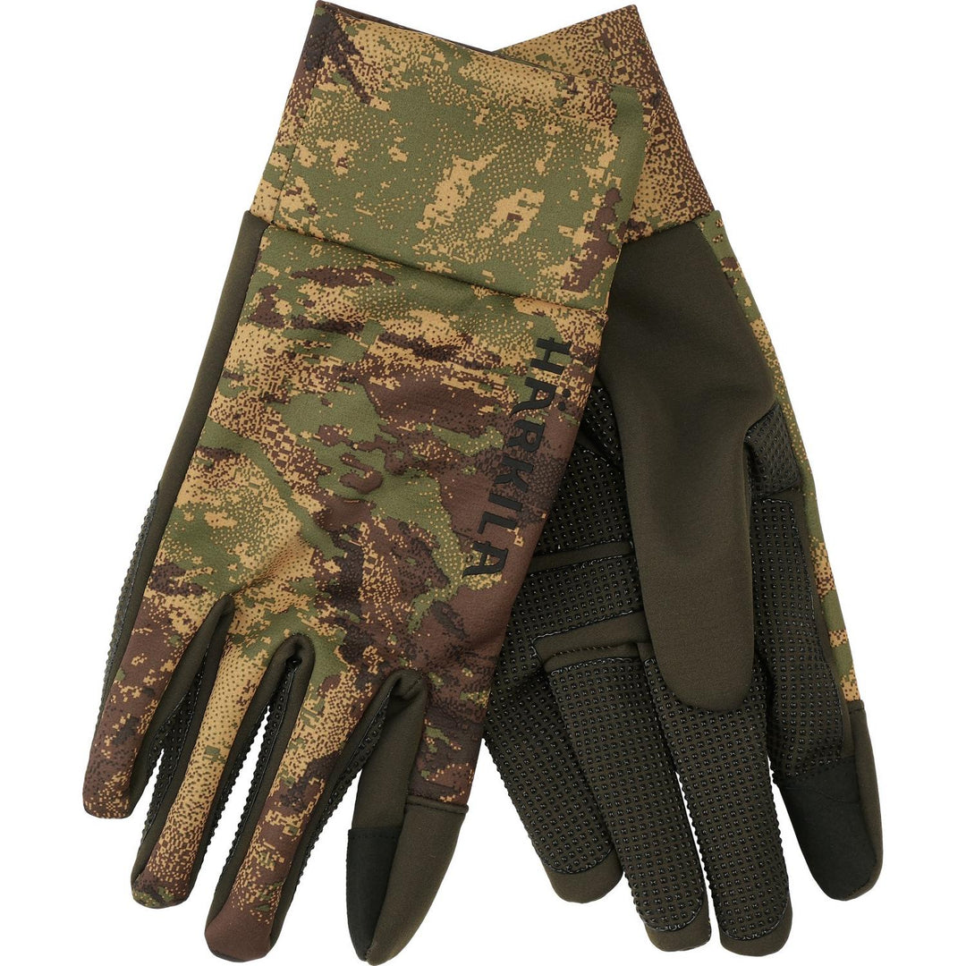 Harkila Deer Stalker camo fleece gloves AXIS MSP® Forest – view 2