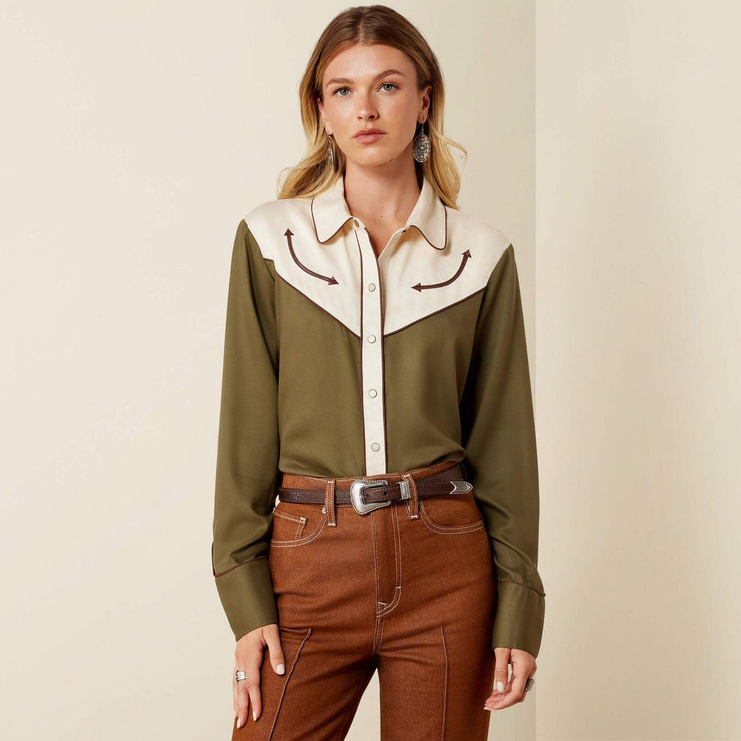 Ariat Ladies Bellamy Long Sleeve Snap Shirt