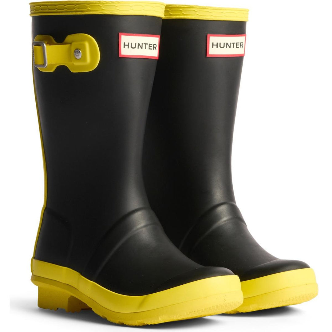 Hunter Junior Originals Boot Black/Illuminating