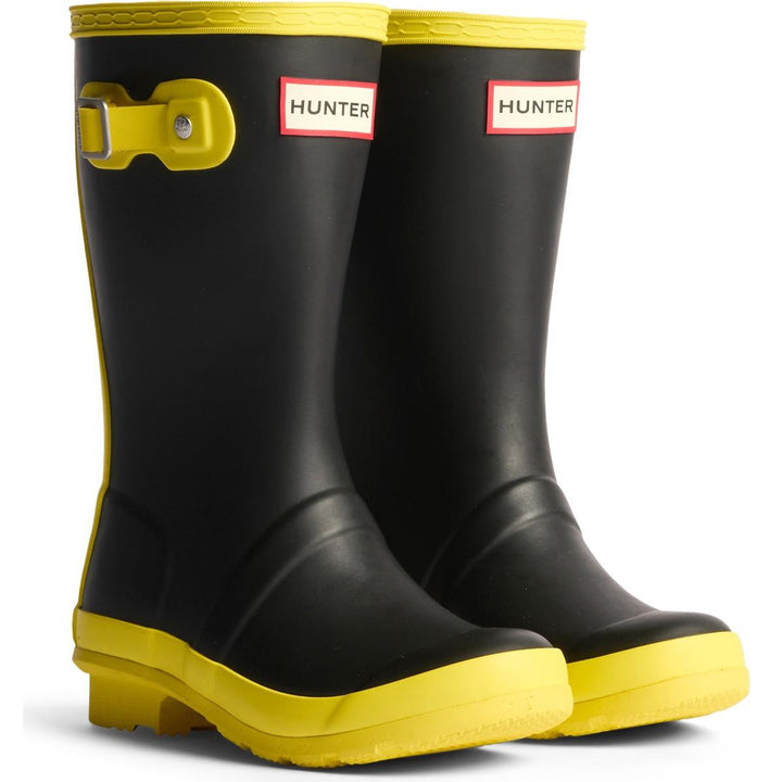 Hunter Junior Originals Boot Black/Illuminating