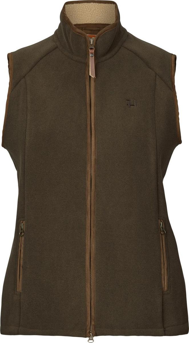 Harkila Sandhem sherpa fleece waistcoat W Willow