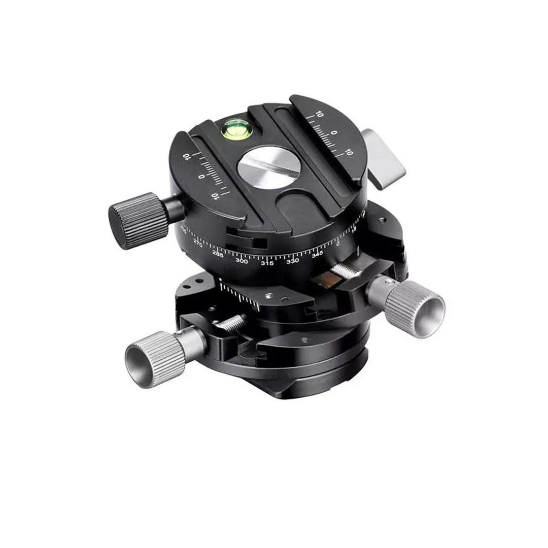 Leofoto G2+NP-60 Geared Panning Clamp with Arca Swiss Base plus Arca Swiss QR Plate