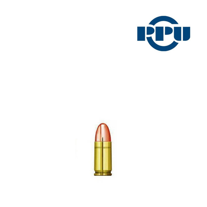 PPU Prvi Partizan 9mm Luger 115gr FMJ Handgun Ammo, 50 Rounds