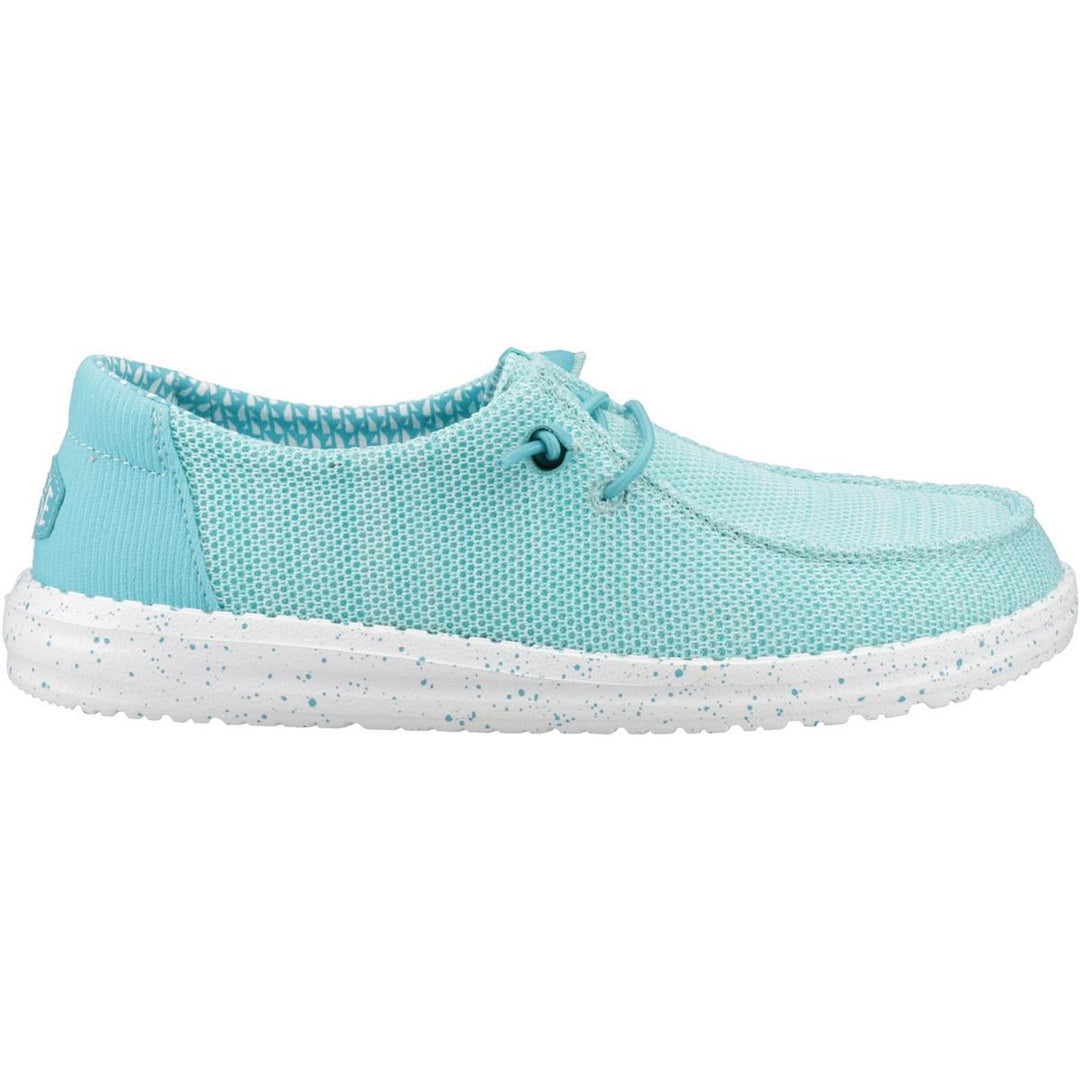 HEYDUDE Wendy Stretch Sox Shoes Ceramic
