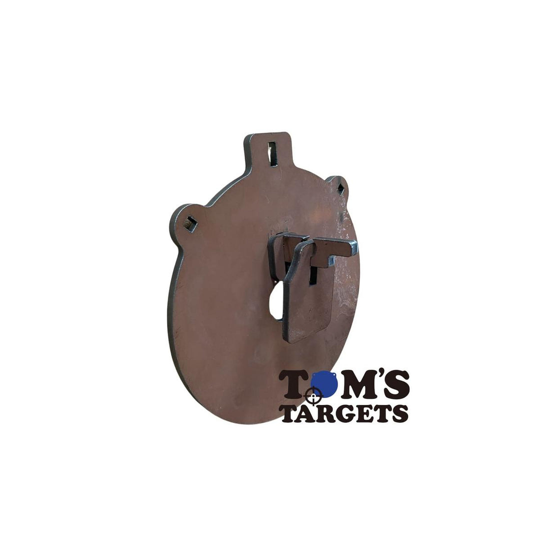 Tom's Targets 300mm Reactive Gong Centrefire - 10mm AR500