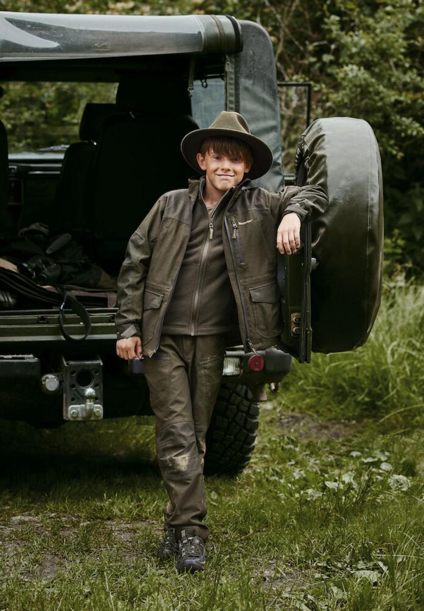 Deerhunter Youth Chasse Fleece Jacket Beluga