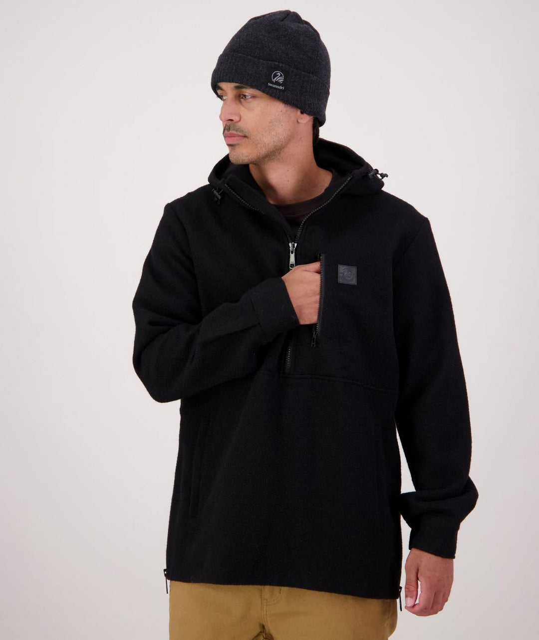 Swanndri Men's Reidston Windproof Wool Anorak