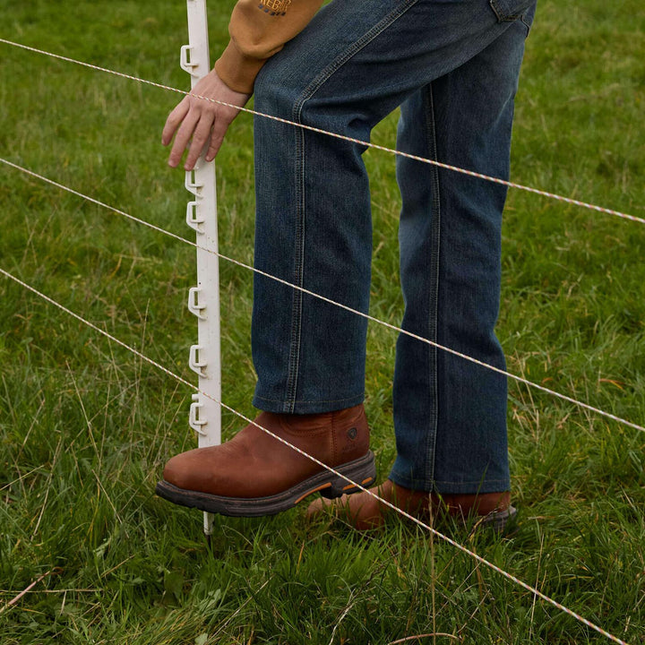 Ariat Mens Workhog Wide Sq Toast Prim St – view 6