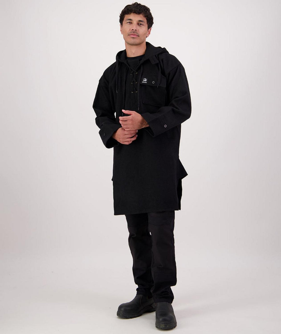 Swanndri Men's Original Wool Bushshirt with Lace-up Front