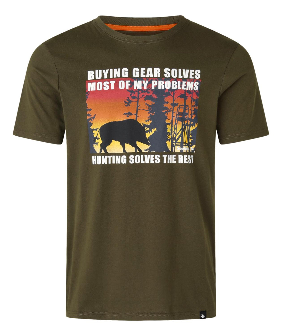 Highseat Sunset T-shirt Light Pine