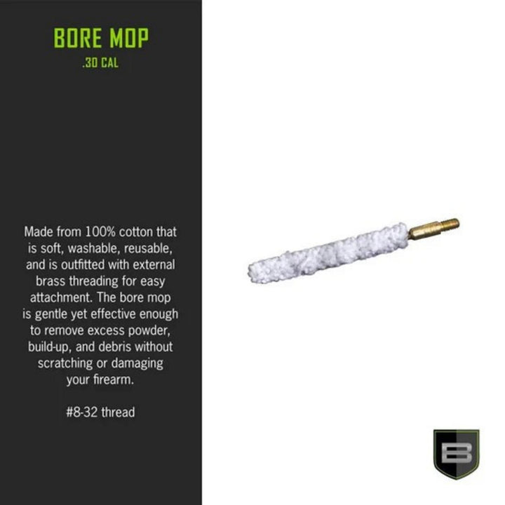 Breakthrough Clean Cotton Bore Mop .30 / .308 Cal / 7.62mm