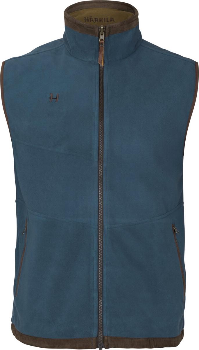 Harkila Kamko Estate WSP reversible waistcoat Dark olive/Sea