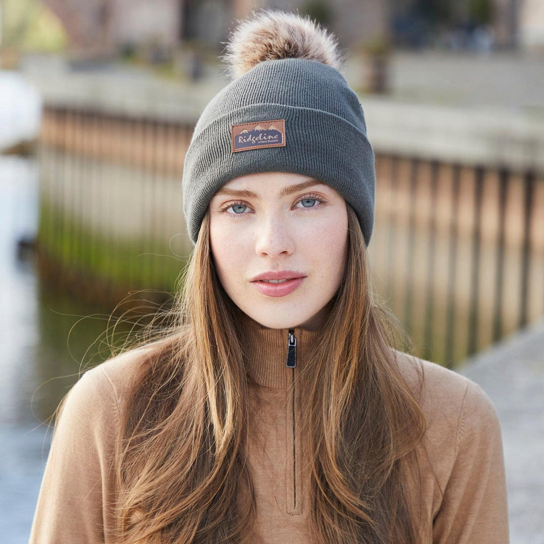 Ridgeline Heritage Fine Knit Bobble Hat