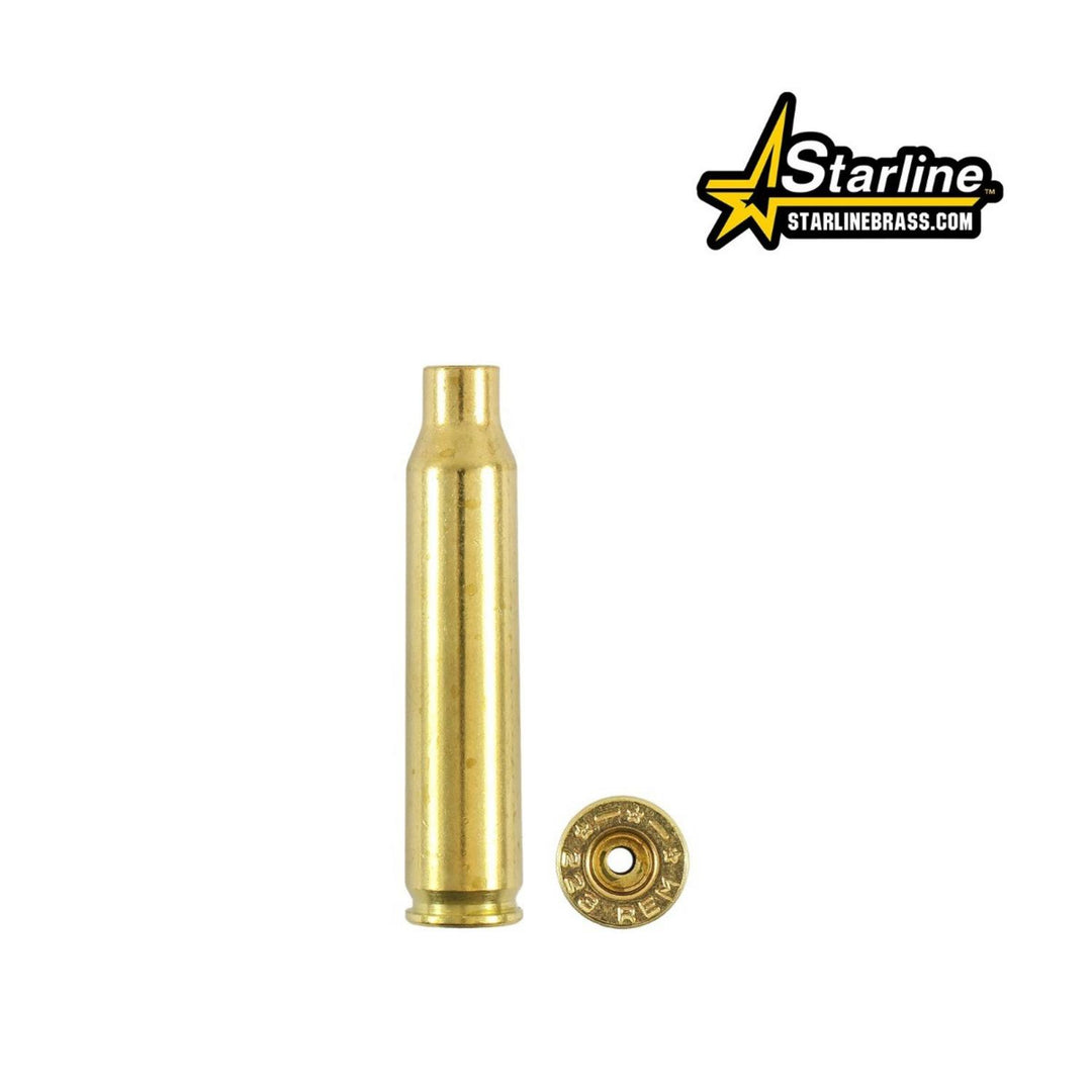 Starline .223 Remington Brass Cases for Reloading, Pack of 100