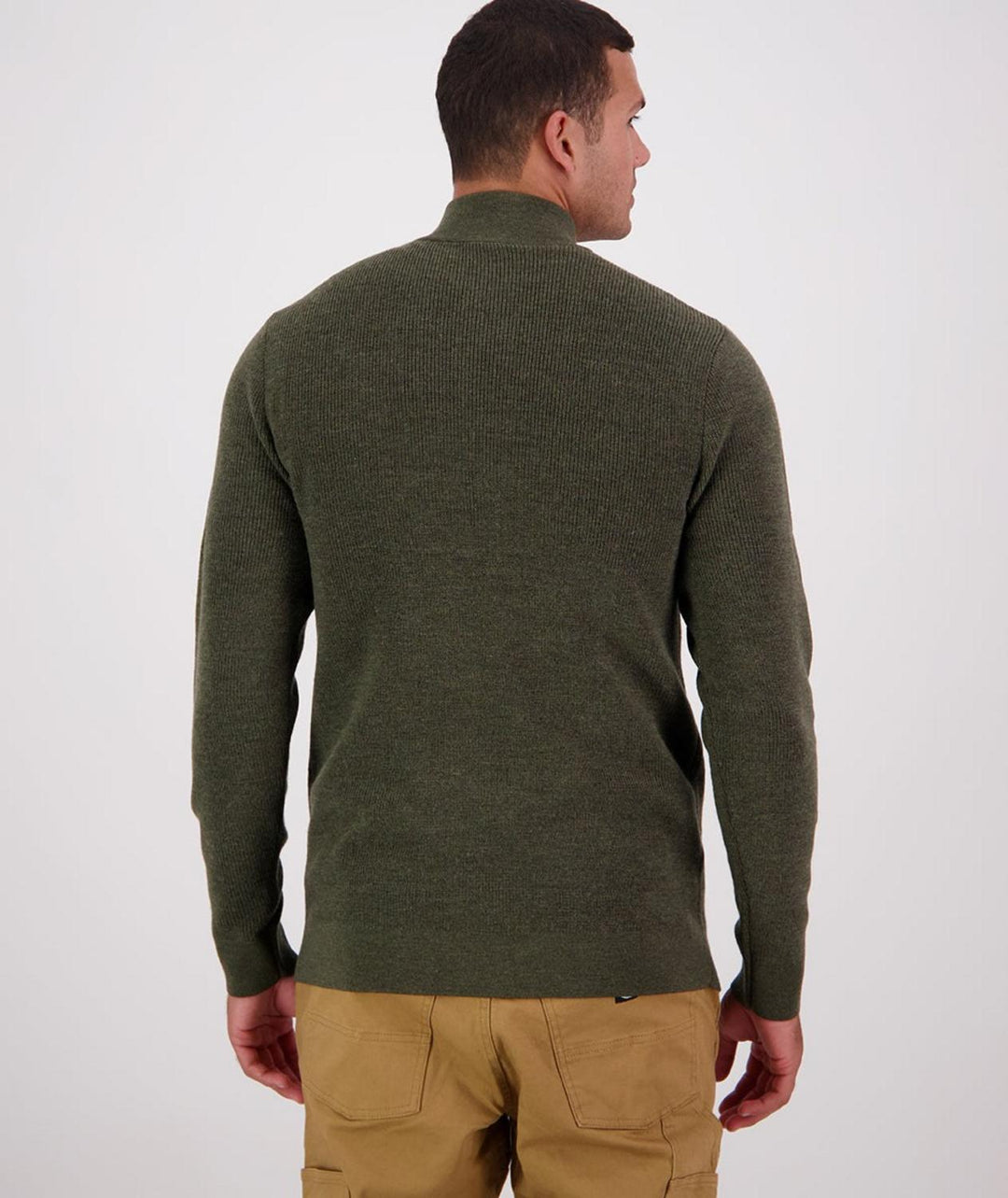 Swanndri Men's Otahu River Quarter Zip Merino Knit