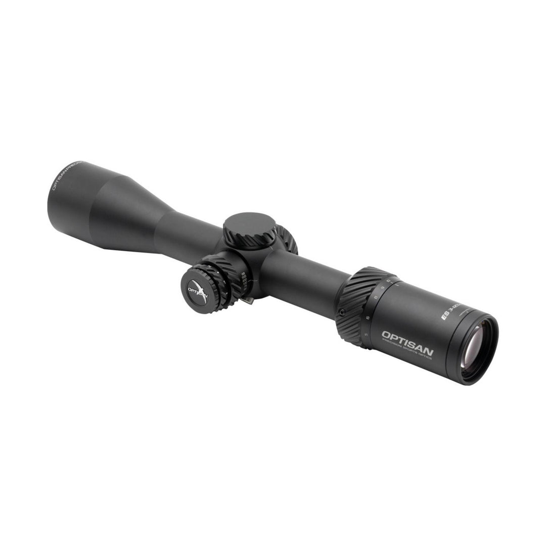 Optisan ES 3-12X44i SFP MRAD MHP10i Rifle Scope