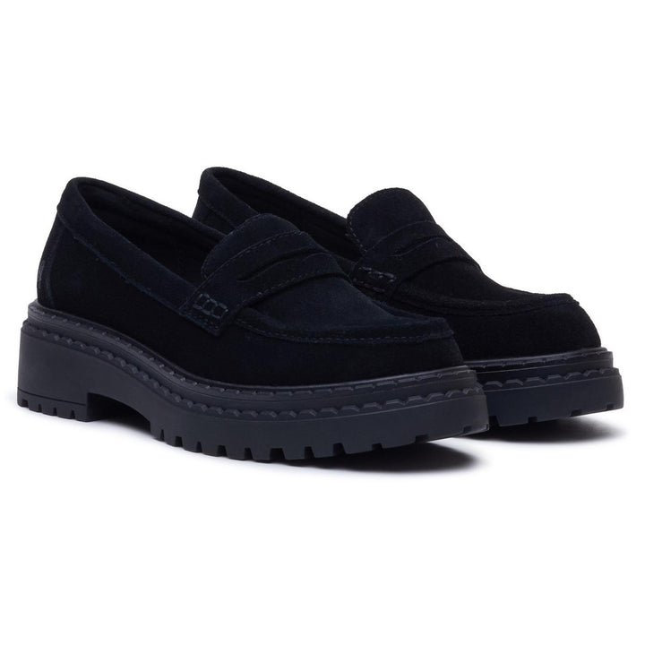 Odessa Loafer Black Suede