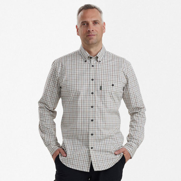 Deerhunter Henry Shirt Green Check