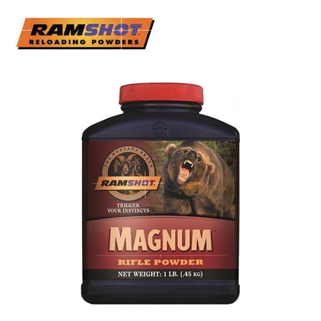 Ramshot Magnum Smokeless Rifle Powder, 1lb (454g)