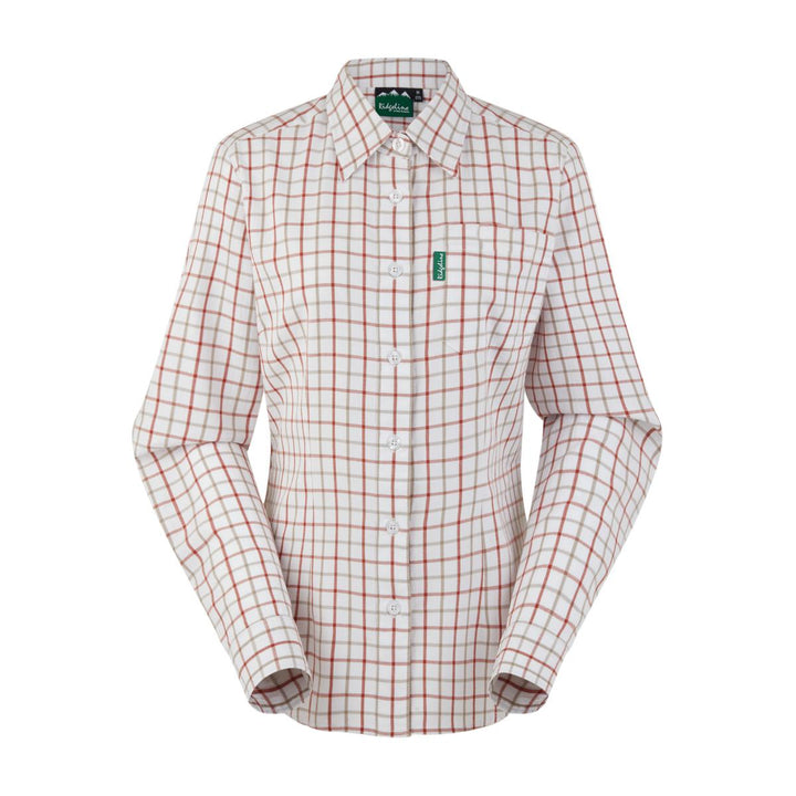 Ridgeline Womens Sedgebrook Shirt Russet/Roasted Cashew
