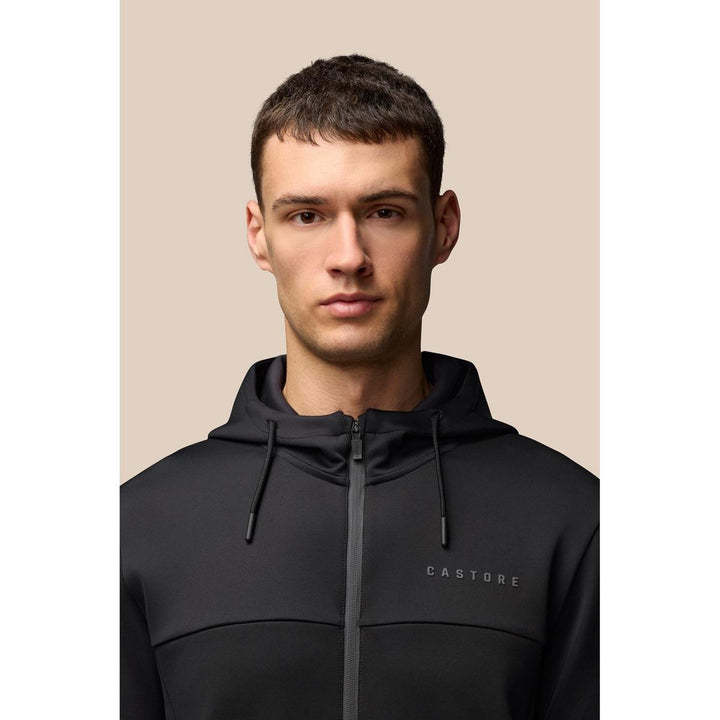 Castore Scuba Full Zip Through Hoody Black
