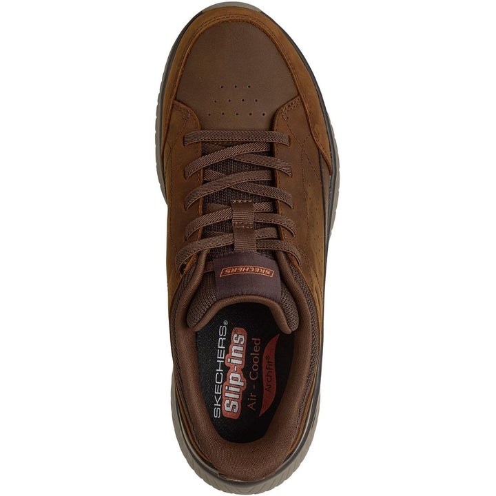 ARCH FIT CROSSER FELIX Dark Brown Leather/Mesh