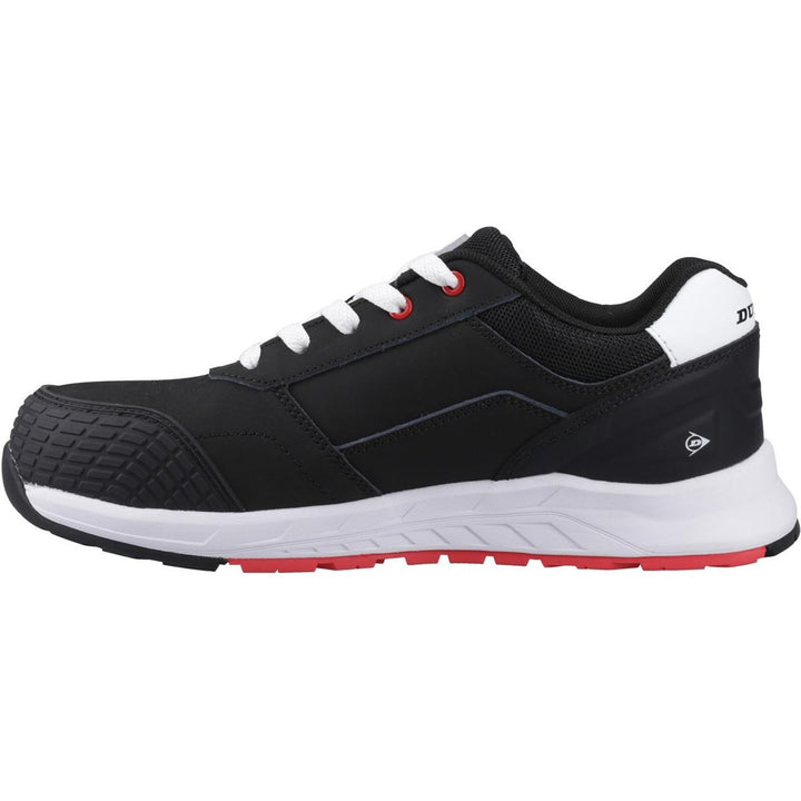 Dunlop Storm Safety Shoes Black/White/Red