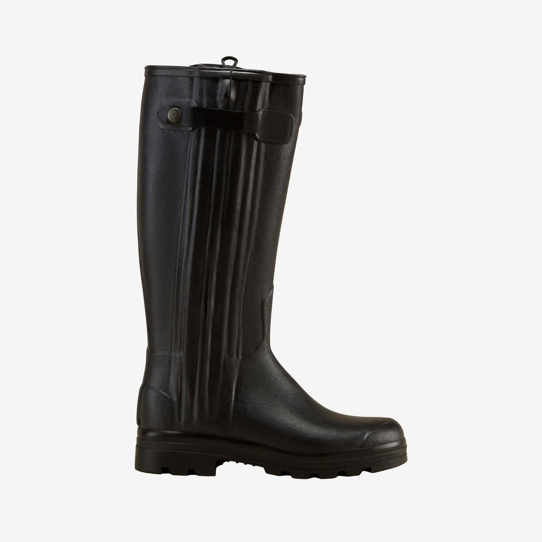 Le Chameau Men's Chasseur Leather Lined Wellington Boot