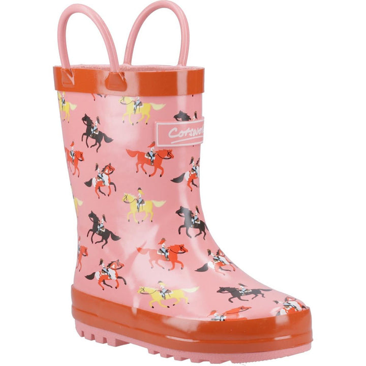 Cotswold Puddle Waterproof Pull On Boot Horses