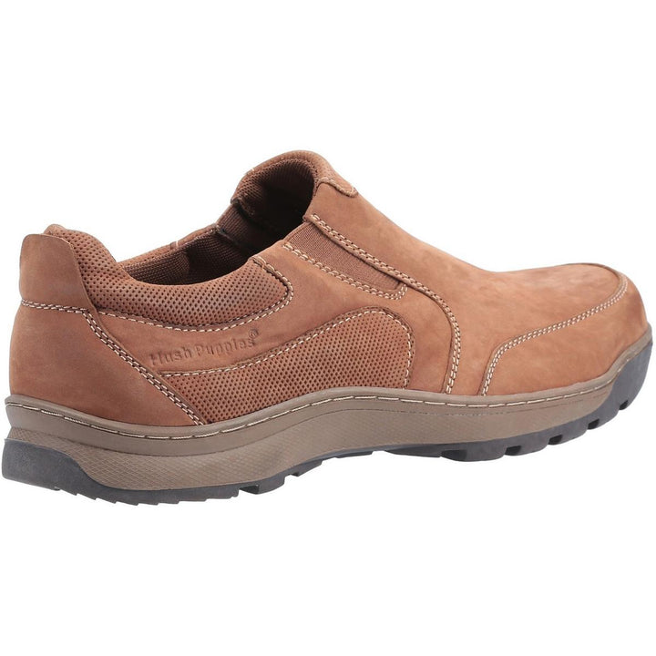 Hush Puppies Jasper Trainer Tan Nubuck – view 2