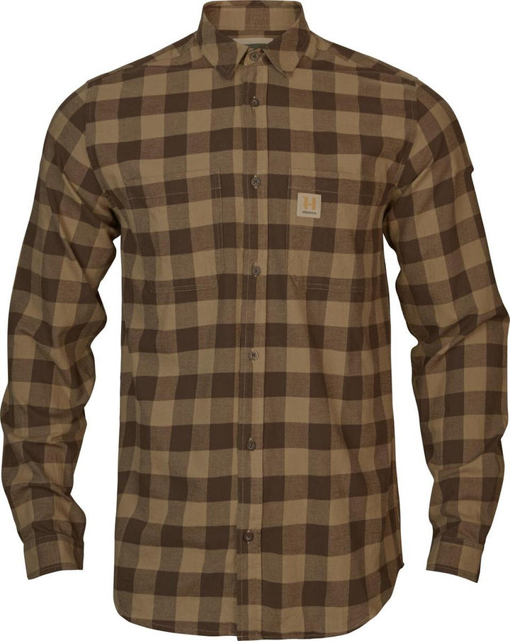 Harkila Härkila Scandinavian L/S shirt Antique Bronze Check