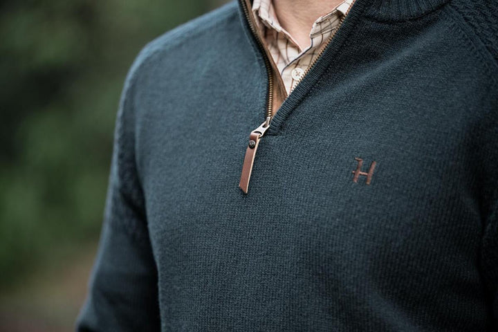 Harkila Vincent merino half zip pullover Dark – view 5
