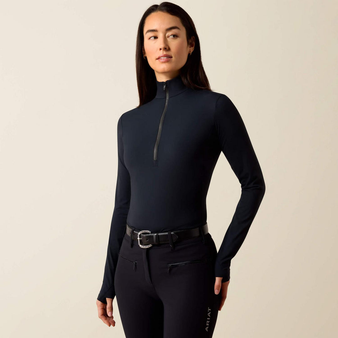 Ariat Ladies SolVeil 1/2 Zip Baselayer