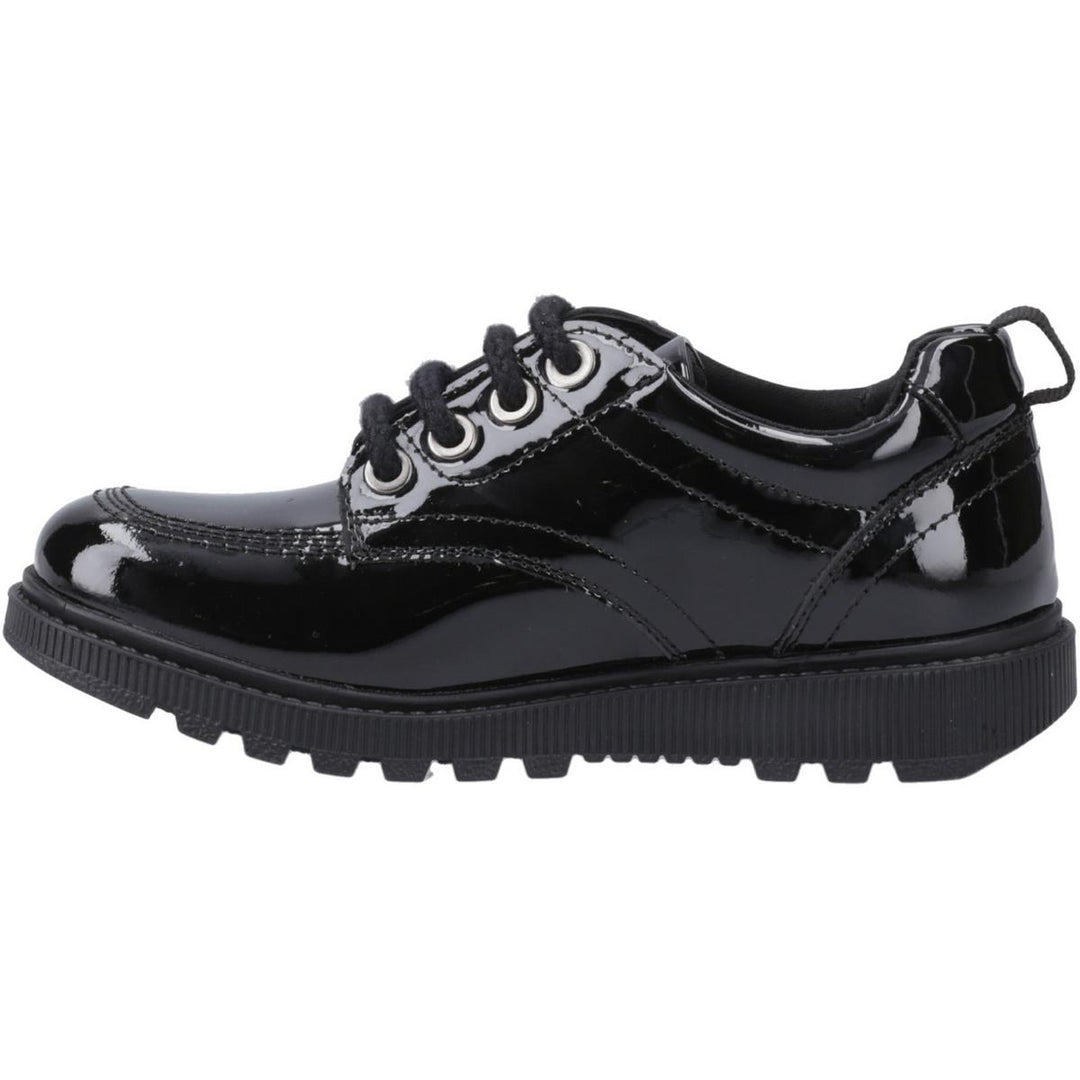 Hush Puppies Keeley Lace Up Patent Snr – view 4