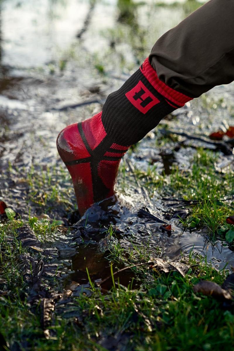 Harkila Härkila Waterproof sock Red/Black