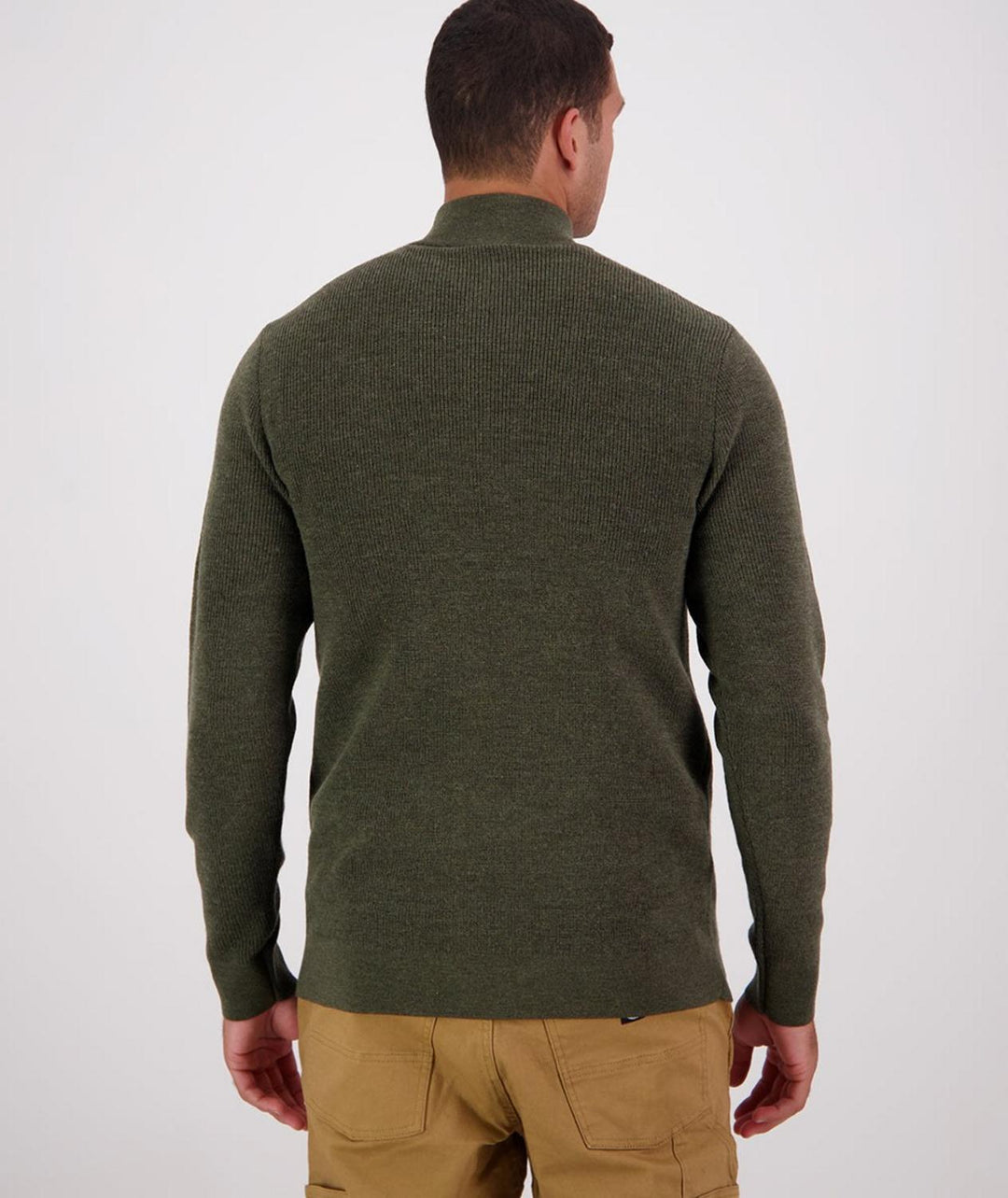 Swanndri Men's Otahu River Quarter Zip Merino Knit