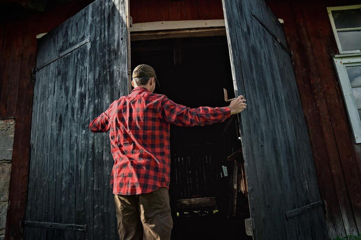 Harkila Härkila Scandinavian L/S shirt Red check