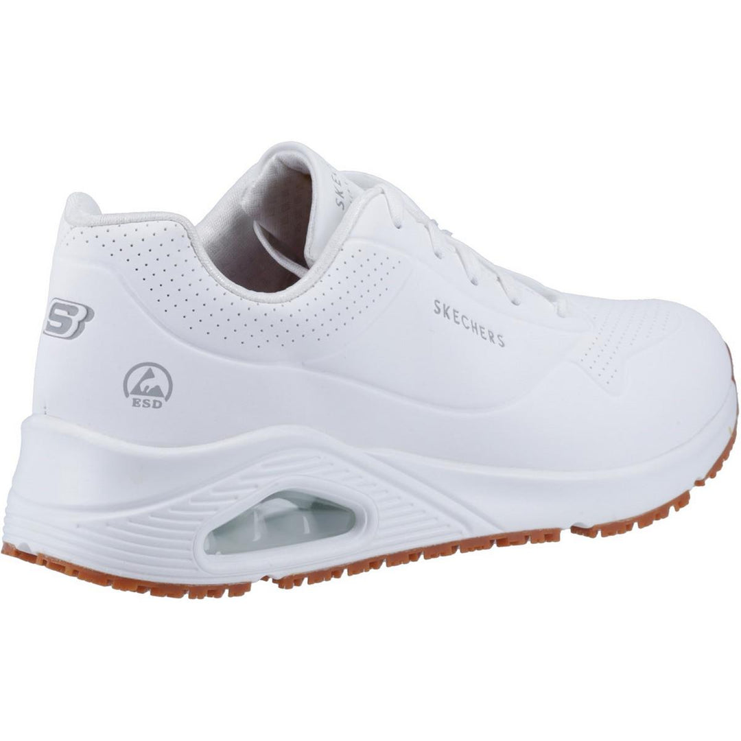Skechers Workwear Work Relaxed Fit: Uno SR Safety Shoe White