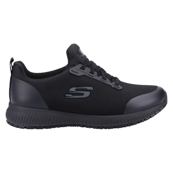 Skechers Workwear Squad Sr Wide Slip Resistant Occupational Shoe Black