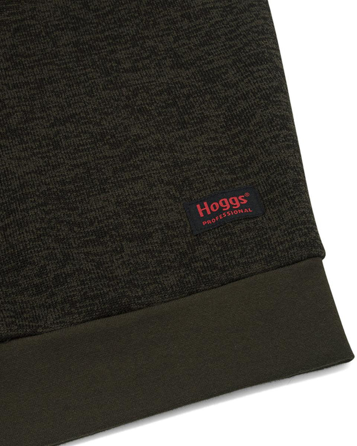 Hoggs of Fife Green King II 1/4 Zip Knit